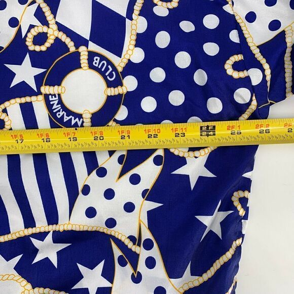 Lanvon Vintage Windbreaker Marine Club Nautical XL - Picture 7 of 8